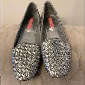 Isaac Mizrahi weaved loafer